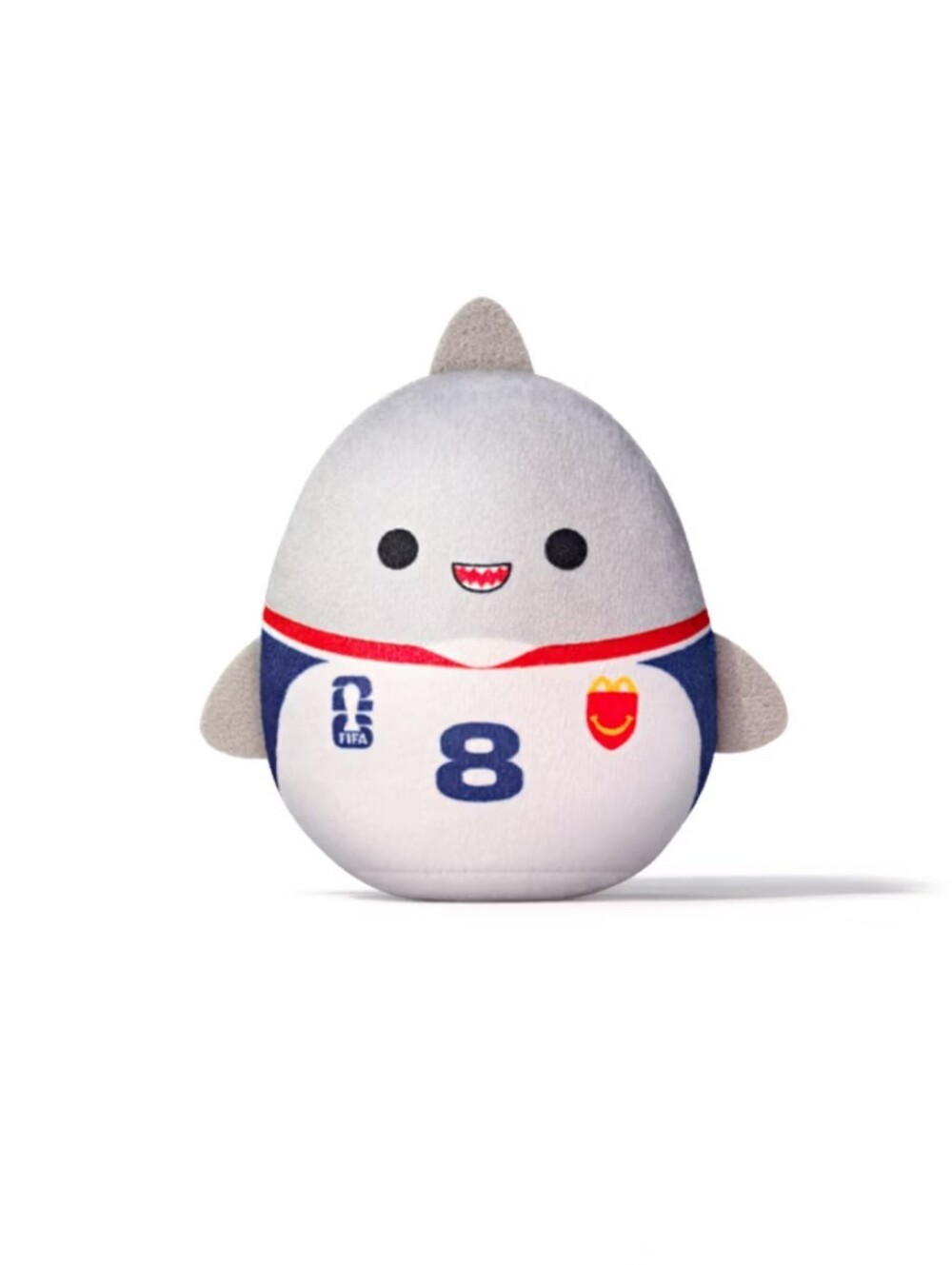 FIFA Squishmallows #9 Gordon, Shark McDonald's Happy Meal New In Box